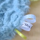 lpl - Doudou "Zoreilles" Lapin Fluffy - Rubans