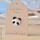 lpl - Pin's "Zanimo" Le Panda - Fluo Rose-corail