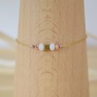 MzL - Bracelet "Jules" Or 14 Carats -Poudre