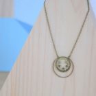 MzL - Collier "Armance" Kaki-Doré